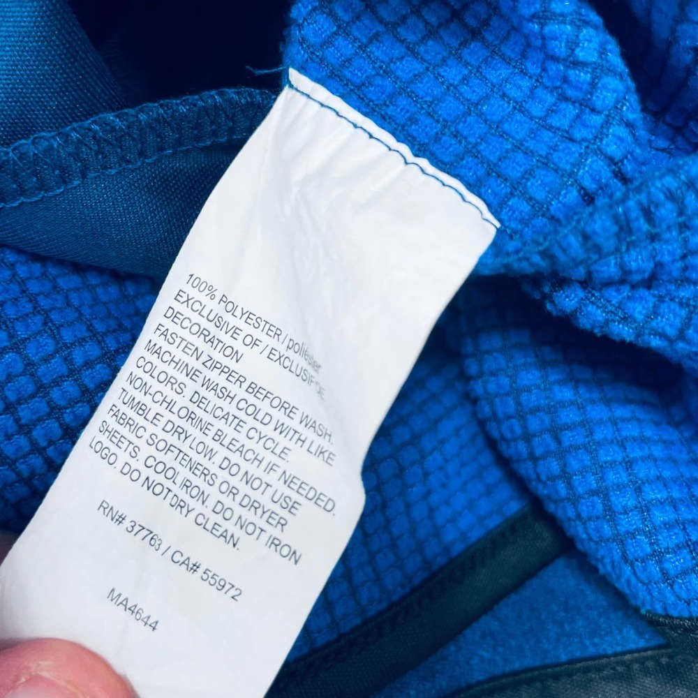 Men's Callaway Half Zip Blue Pull Over - Picture 7 of 7